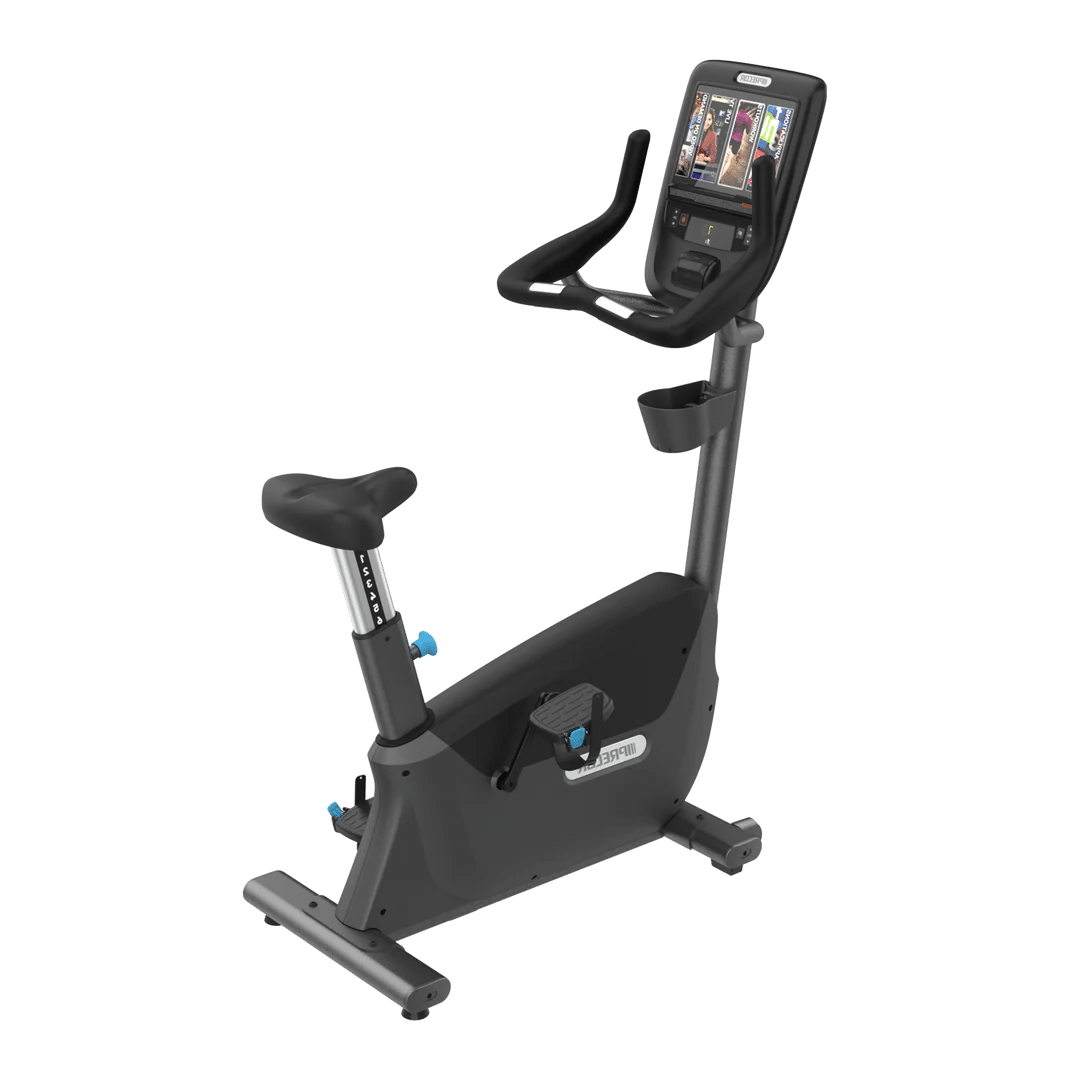 Precor UBK 665 Upright Bike with P62 Console