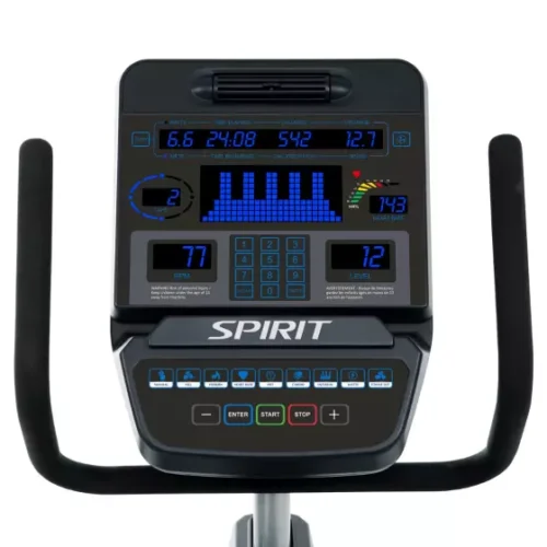 Spirit Fitness CR900 Recumbent Bike; Commercial - Image 3