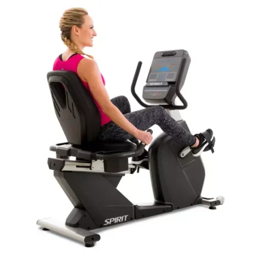 Spirit Fitness CR900 Recumbent Bike; Commercial - Image 4