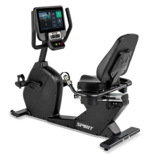 Spirit Fitness CR800ENT Recumbent Bike; Commercial - Image 2