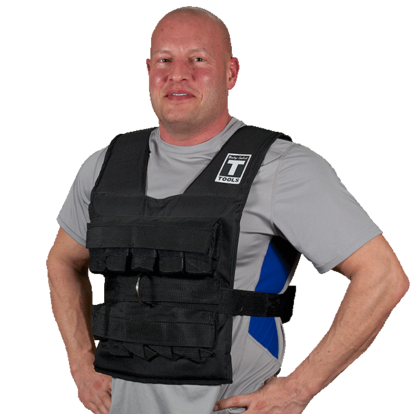 Body Solid Adjustable Weighted Vest