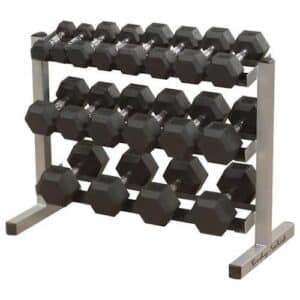 Body-Solid Horizontal Dumbbell Rack-Short 40"
