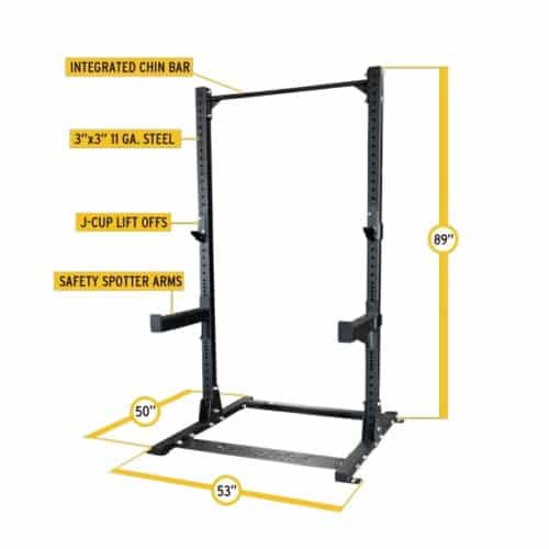 Body-Solid SPR500 Commercial Half Rack