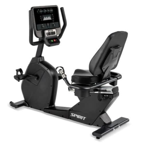 Spirit Fitness CR800 Recumbent Bike; Commercial - Image 2