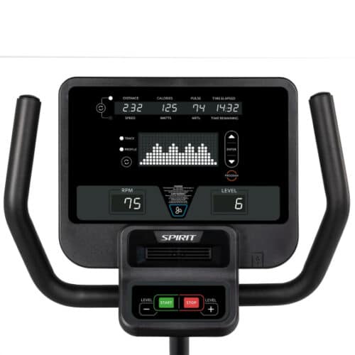 Spirit Fitness CR800 Recumbent Bike; Commercial - Image 5