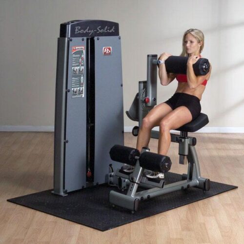 Body-Solid ProDual Ab Back Machine with 210lb. Stack - Image 2