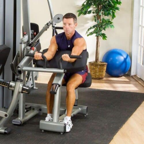 DGYM Bicep Tricep Station 210lb. Stack