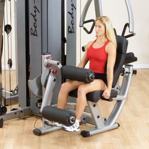 DGYM Leg Extension Curl Station 210lb. Stack