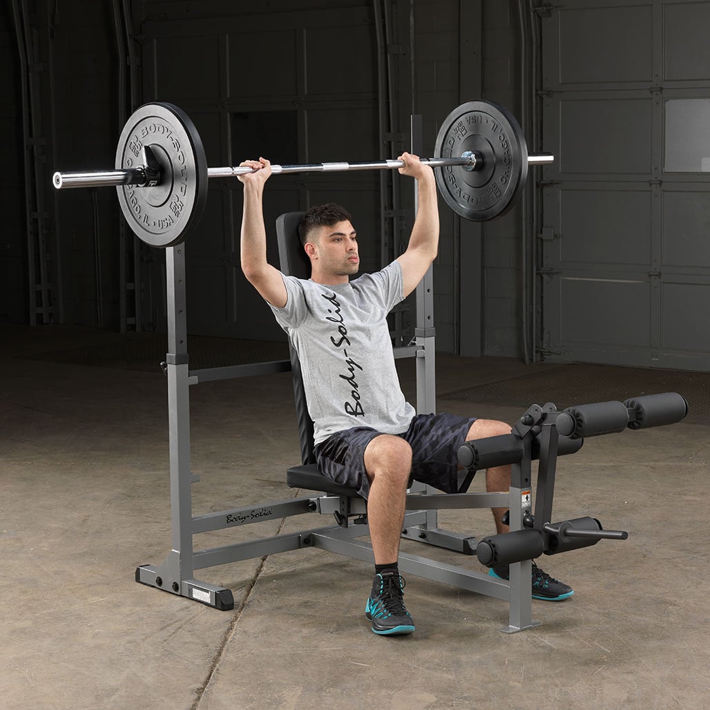 Body-Solid PowerCenter Olympic Bench - Image 3