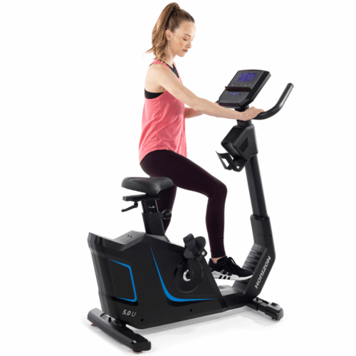 Horizon 5.0U Upright Bike - Image 4