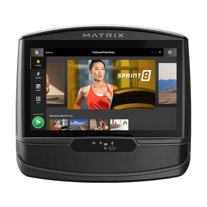 Matrix XIR Console - Entertainment Apps View