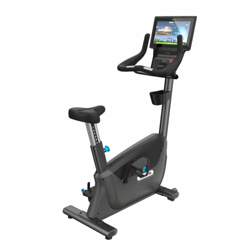 Precor UBK 685 Upright Bike with P84 Console