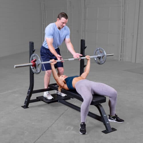 Pro Clubline Fixed Olympic Flat Bench by Body-Solid - Image 4