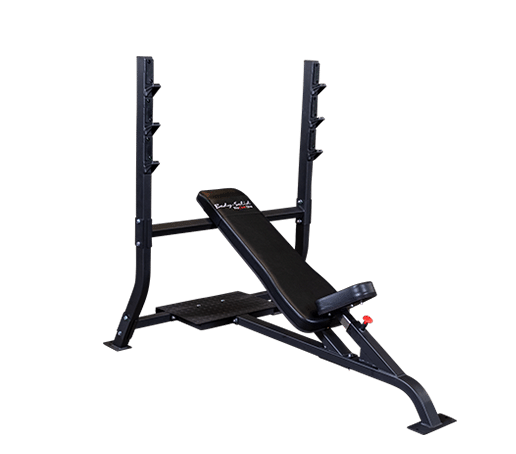Pro Clubline Fixed Olympic Incline Press Bench by Body-Solid - Image 2