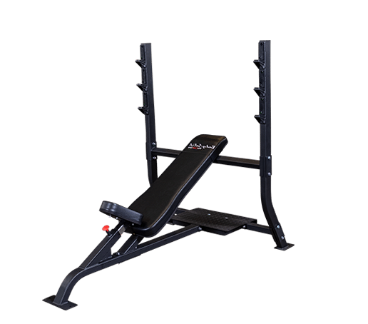 Pro Clubline Fixed Olympic Incline Press Bench by Body-Solid