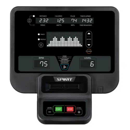 Spirit Fitness CE800 Elliptical; Commercial - Image 4