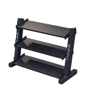 Body-Solid Vinyl and Neoprene Dumbbell Rack
