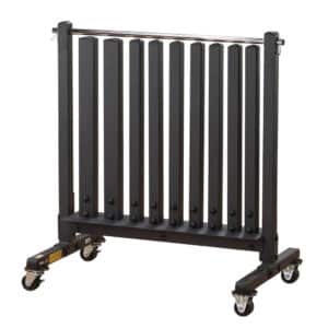 Body-Solid Commercial Vinyl and Neoprene Dumbbell Rack