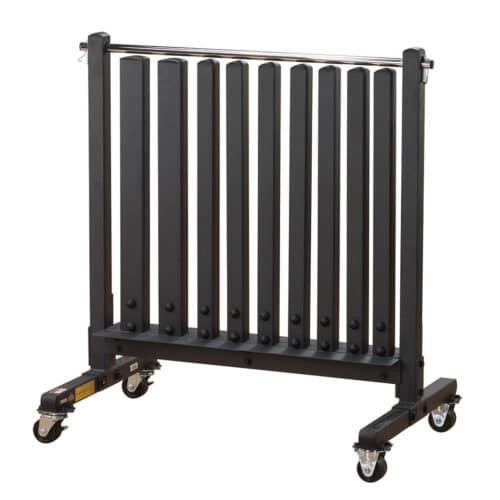 Body-Solid Commercial Vinyl and Neoprene Dumbbell Rack