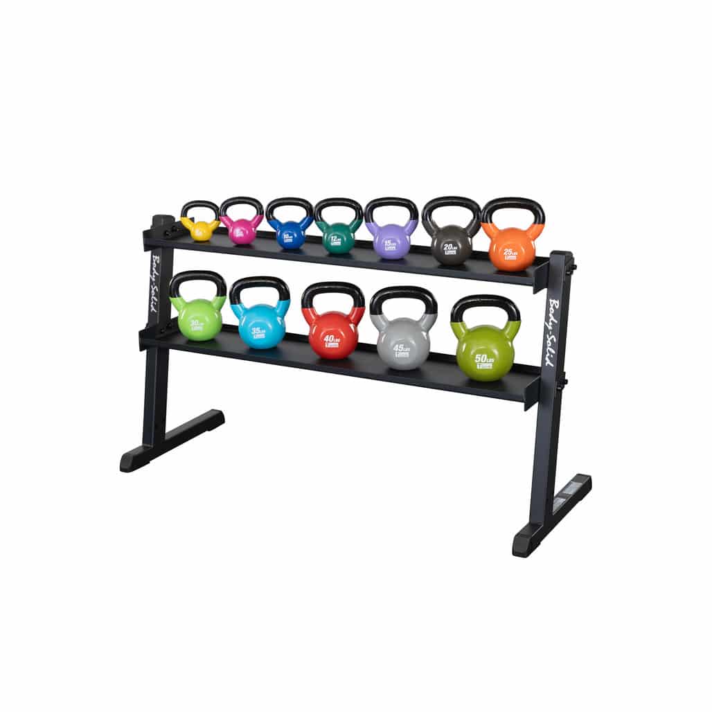 Body-Solid 2-Tier Kettlebell Rack - Image 2