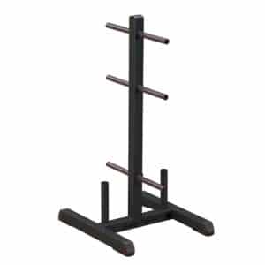 Body-Solid 6-Post Weight Tree and Bar Holder for Standard Weight Plates