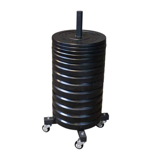 Body-Solid Mobile Vertical Bumper Plate Tree - Image 2