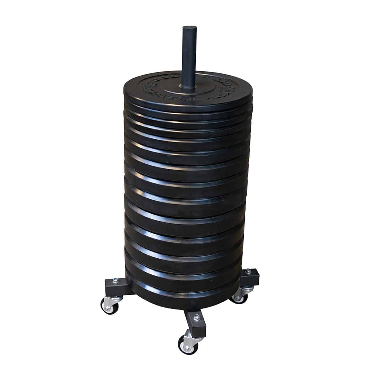 Body-Solid Mobile Vertical Bumper Plate Tree - Image 2