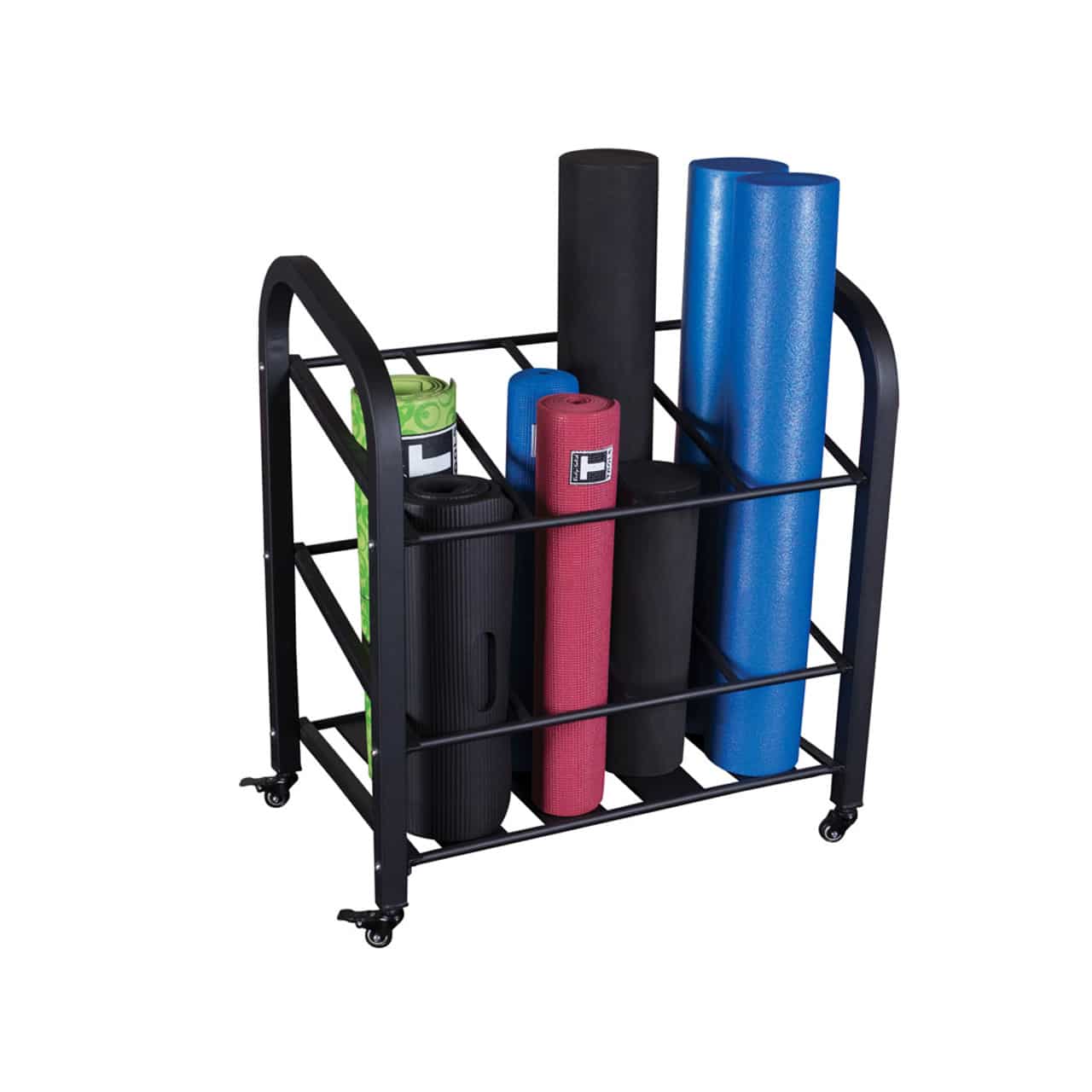 Body-Solid Foam Roller Yoga Mat Rack - Image 2