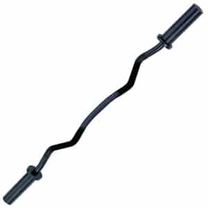 Body-Solid Olympic Curl Bar, Black