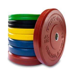 Body-Solid Chicago Extreme Color Bumper Plate Set
