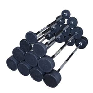 Body-Solid Tools Fixed Weight Straight Barbells, from 20 to 110 lb.