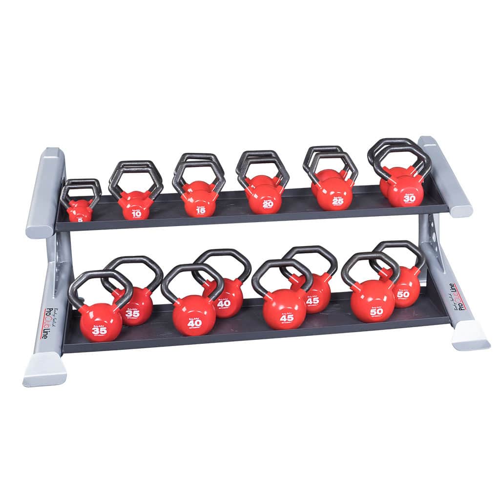 Pro ClubLine Modular Storage Rack with Kettlebell Tiers - Image 2