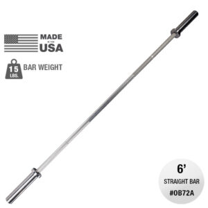 Body-Solid Olympic Lightweight Technique Bar, 6'