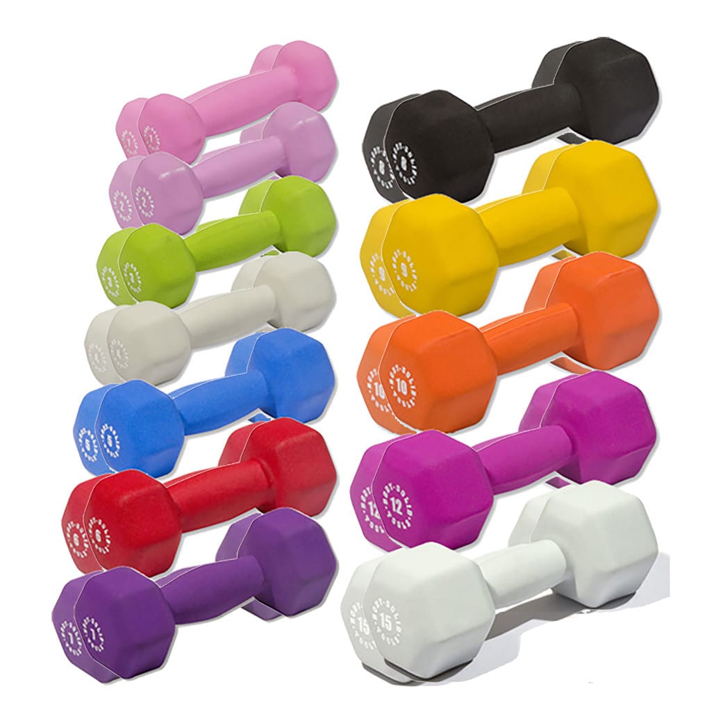 Body-Solid Tools Neoprene Dumbbell Sets