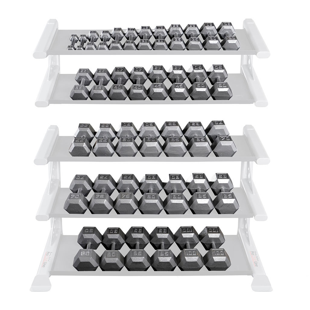Body-Solid Iron Hex Dumbbell Sets