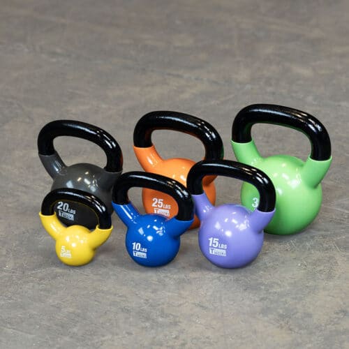 Body-Solid Vinyl Dipped Kettlebell Sets - Image 2