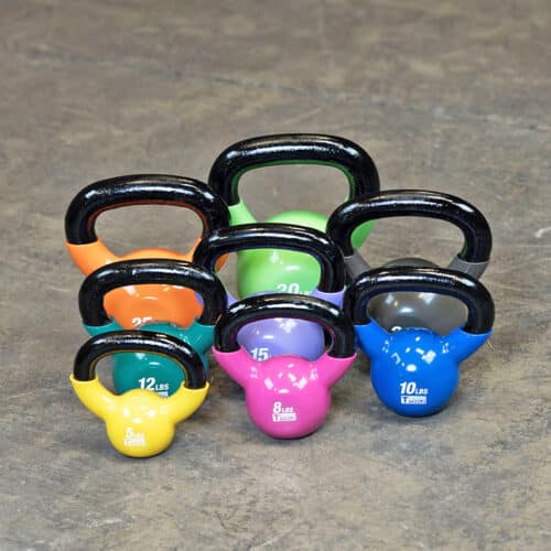 Body-Solid Vinyl Dipped Kettlebell Sets - Image 3