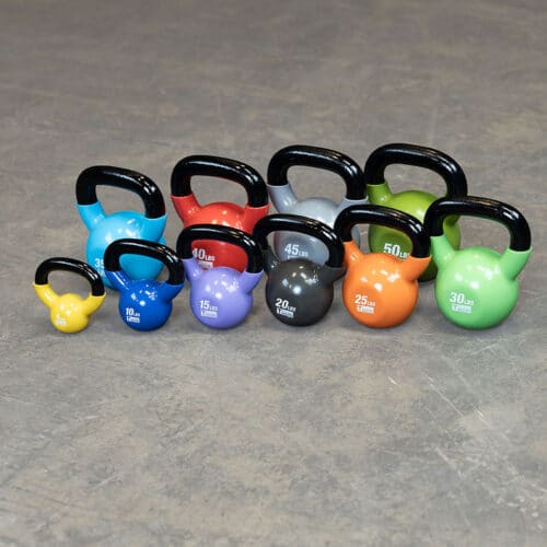 Body-Solid Vinyl Dipped Kettlebell Sets - Image 4