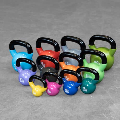 Body-Solid Vinyl Dipped Kettlebell Sets - Image 5