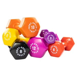 Body-Solid Tools Vinyl Dumbbell Pairs