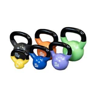Body-Solid Vinyl Dipped Kettlebell Sets