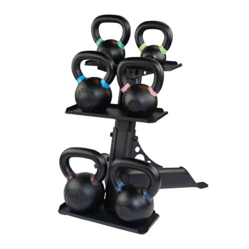 Body-Solid 4-14 kg. Training Kettlebell Set with Rack