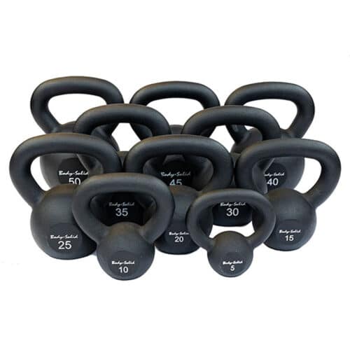 Body-Solid Powder Coat Kettlebell Sets