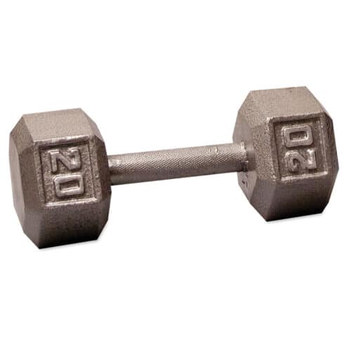 Body-Solid 5-30 lb. Hex Dumbbell Set with Rack - Image 2