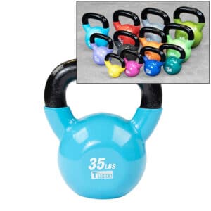 Body-Solid Vinyl Dipped Kettlebells