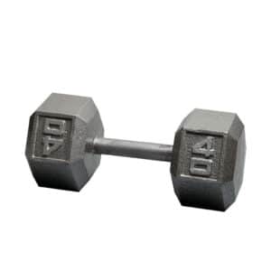 Body-Solid Iron Hex Dumbbells